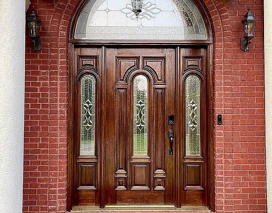 Solid Mahogany Front Door