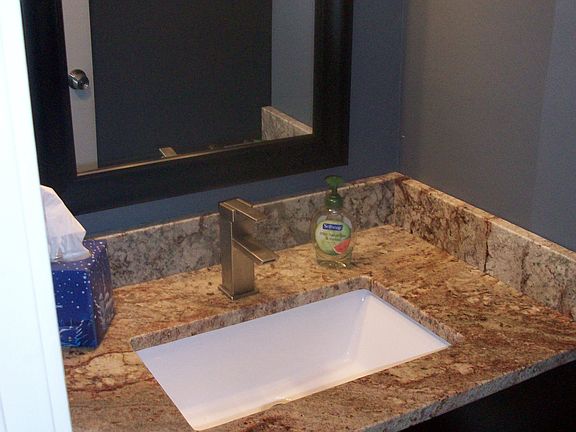 1/2 Bath off Kitchen