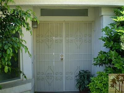Securely Gated Door
