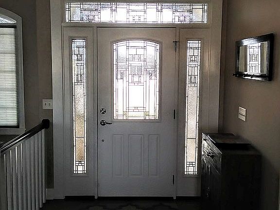 Designer glass entry