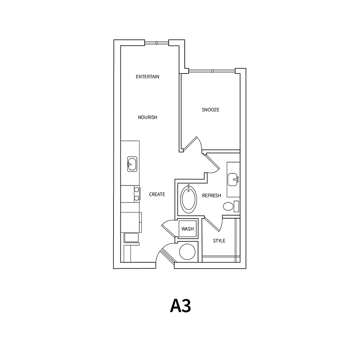 Floor plan A3