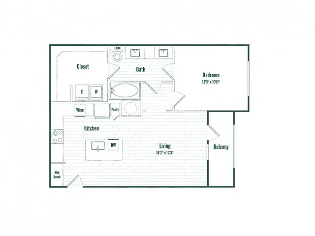 Floor plan A3a