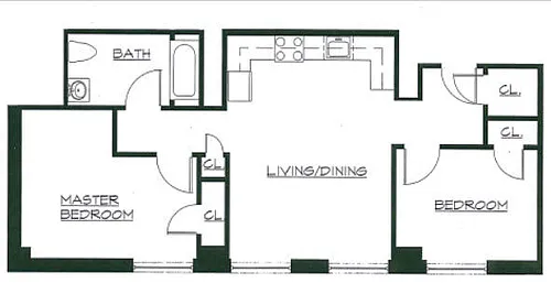 Floor plan 2-1