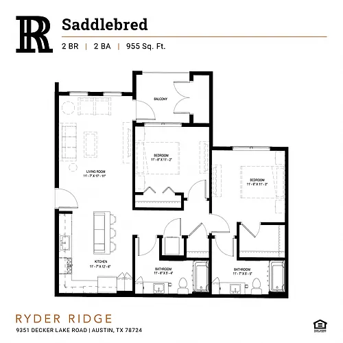 Floor plan Saddlebred