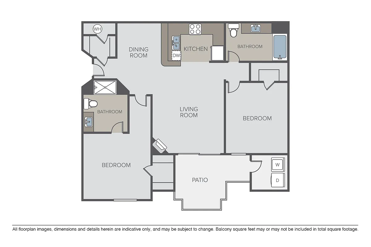 Floor plan Twin Creeks