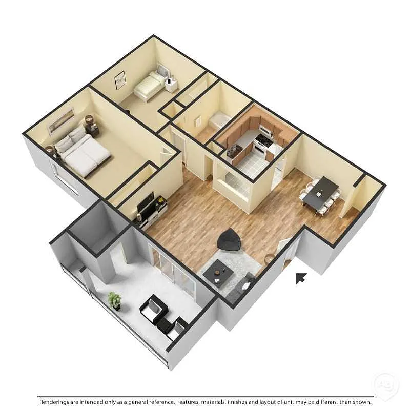 Floor plan The Rio Grande