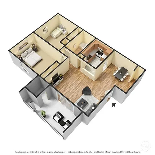 Floor plan The Rio Grande