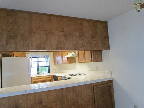 Kitchen from dining area
