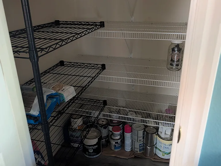 Pantry with plenty of storage space