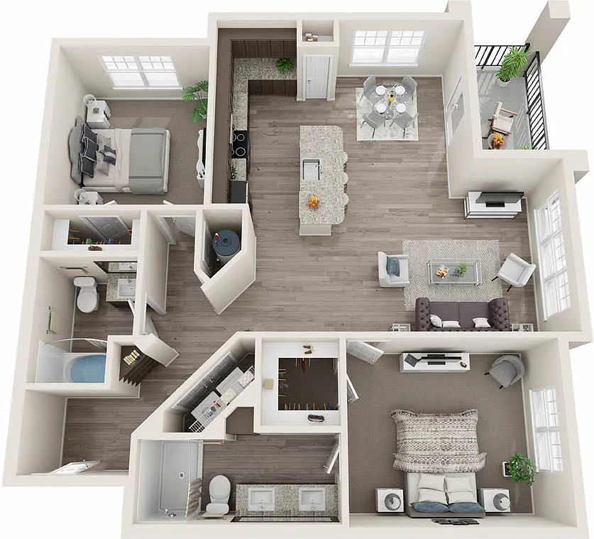 Floor plan B4