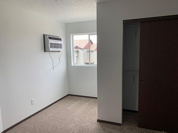 Master bedroom with AC unit