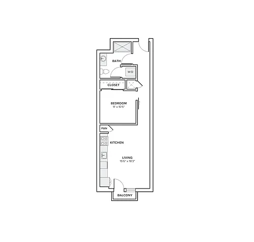 Floor plan A01