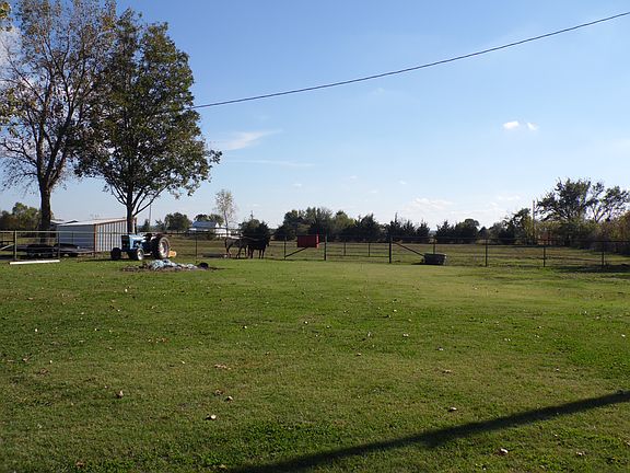 View from barn