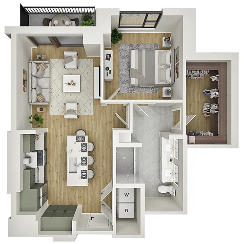 Floor plan Rhapsody (acc)