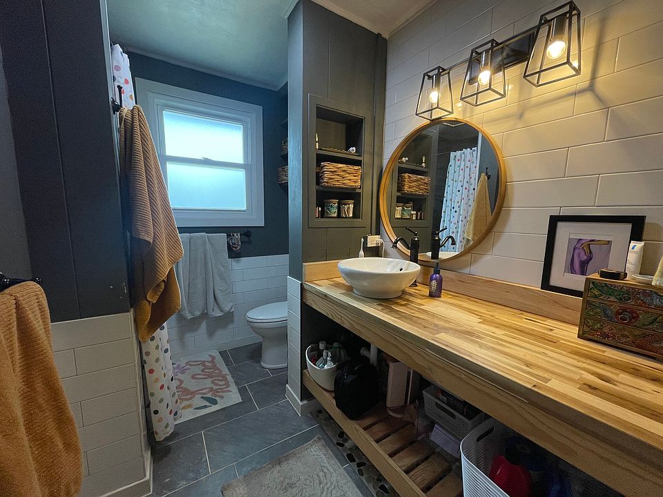 Shared bathroom has been recently remodeled.