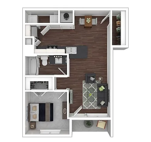Floor plan Unit A2-LB