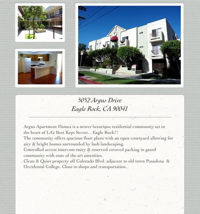 2nd image of 5052 Argus Drive # Top Floor