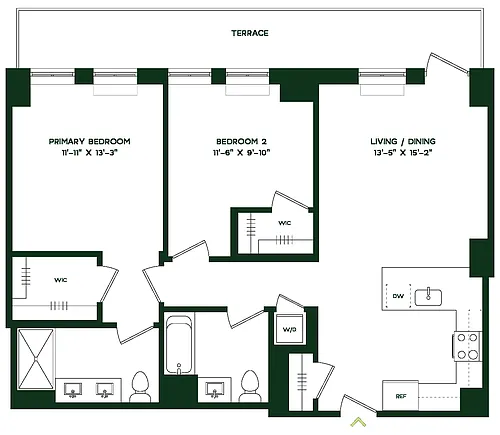 Floor plan B6E