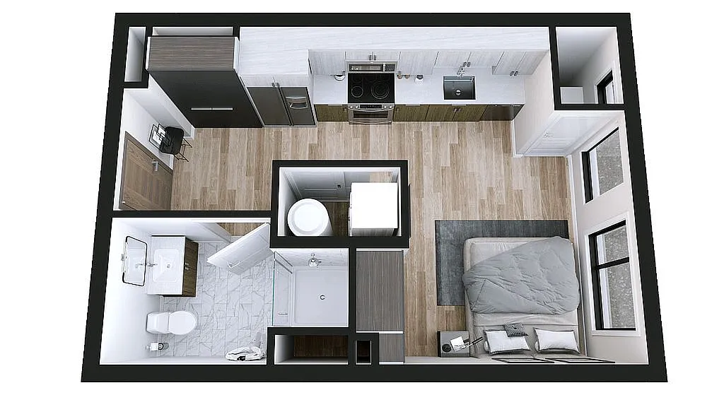 Floor plan 0x1B