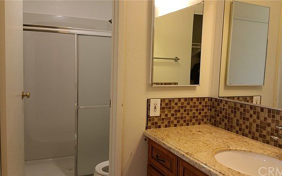 remodeled master bathroom.