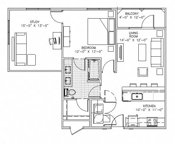 Floor plan A1A