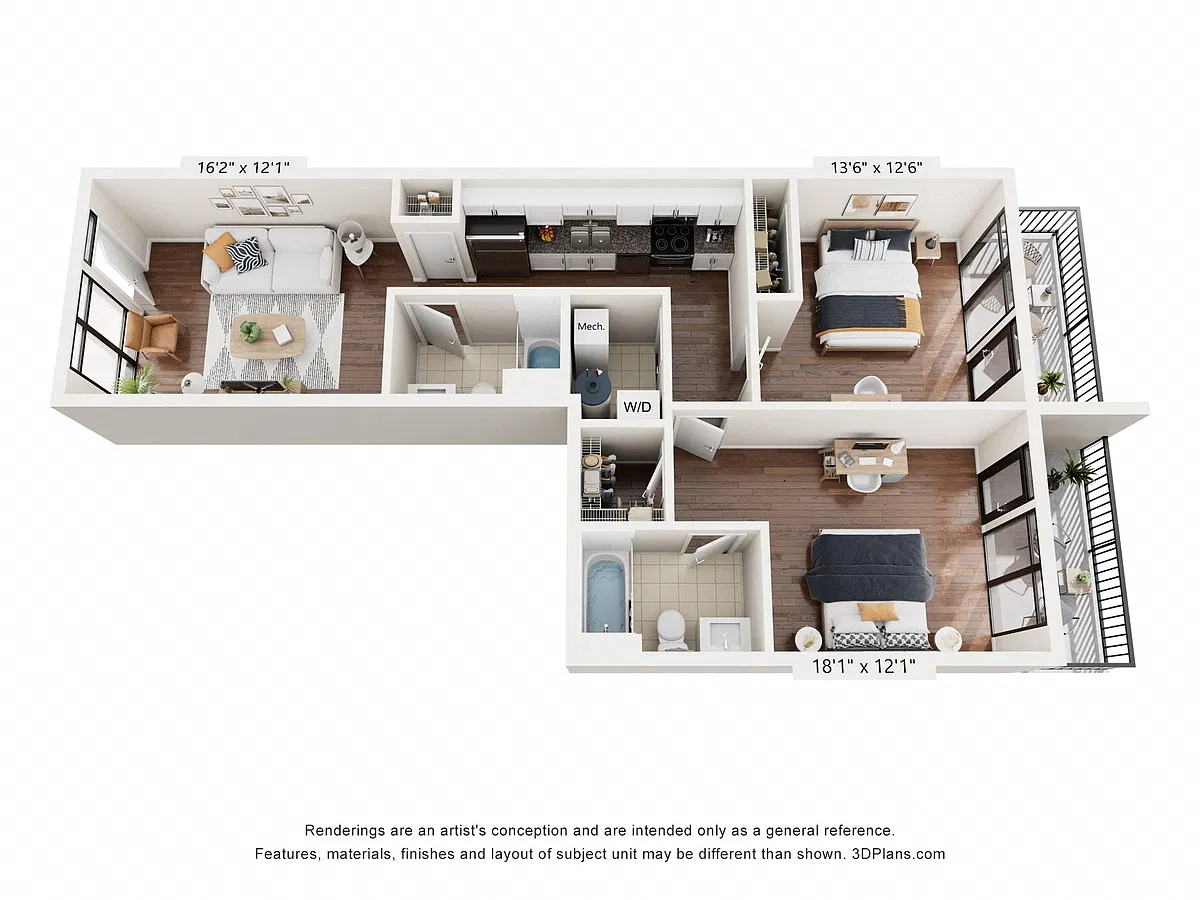 Floor plan B4