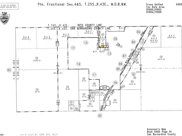 0 Elm St Lot A, Trona, CA 93562
