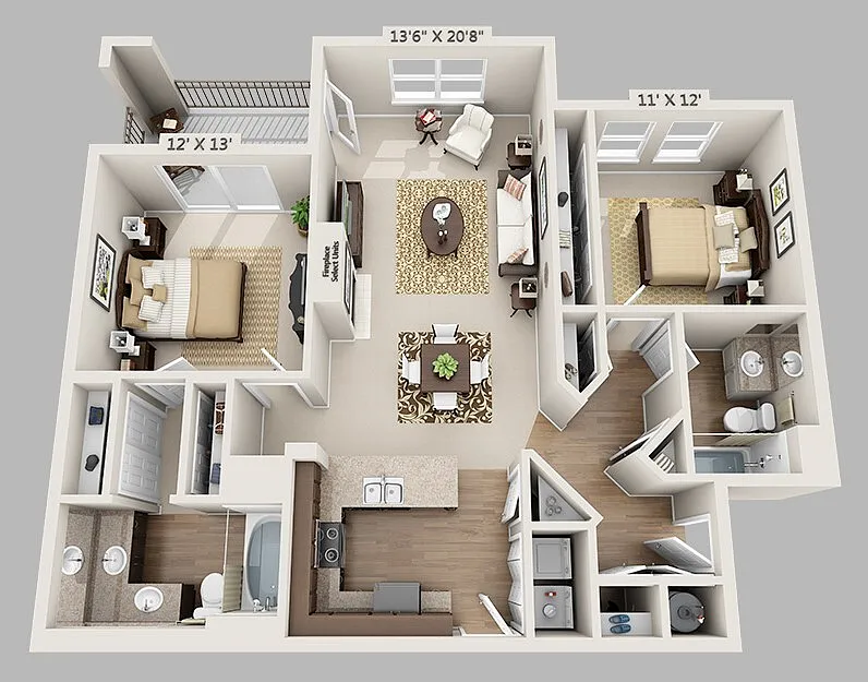 Floor plan Timberline