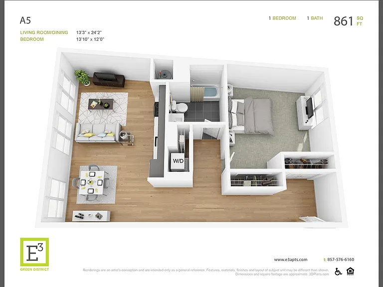 E3 Apartments — Photo 29