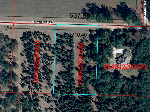Town Line Rd, Shawano, WI 54166