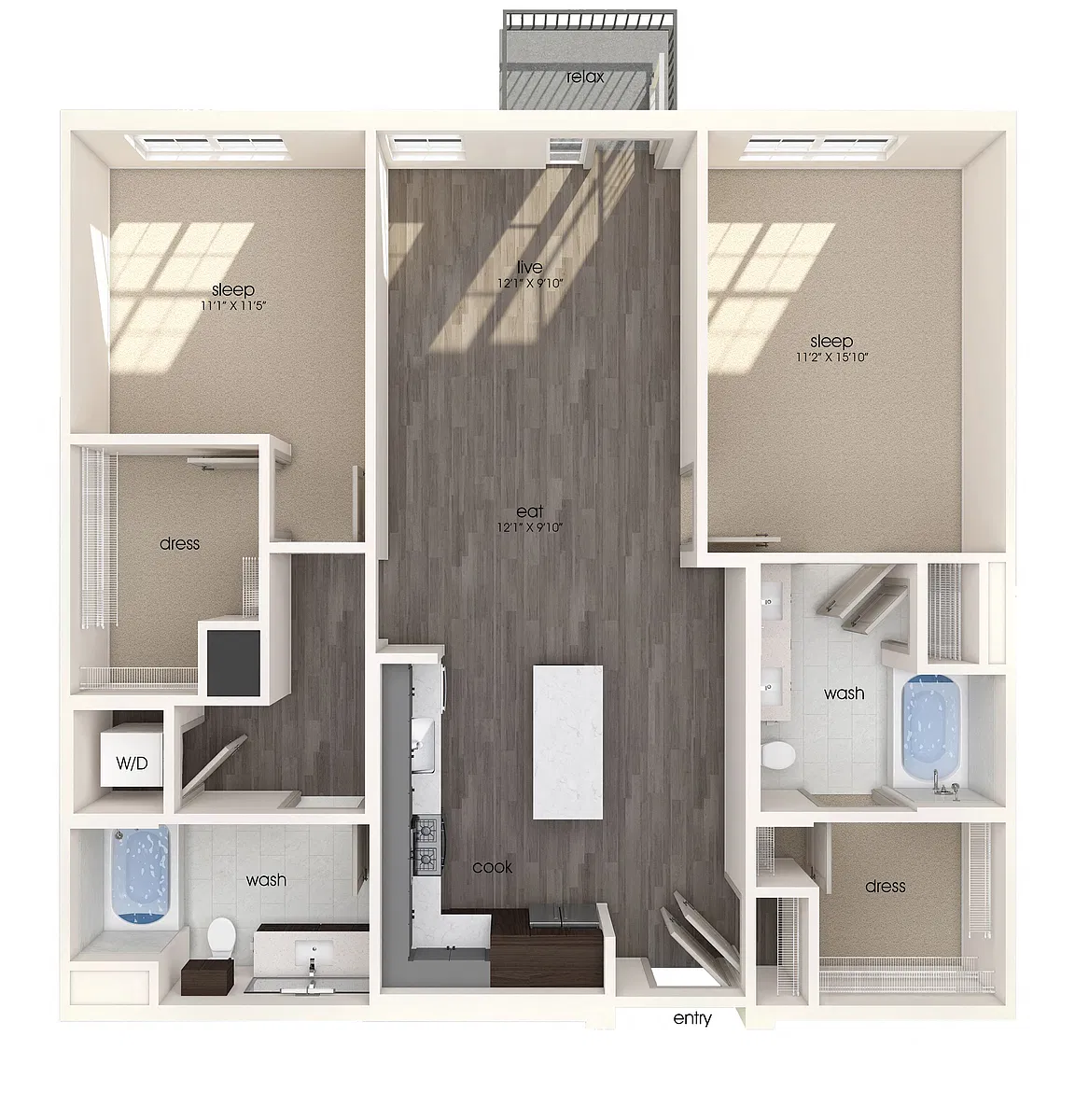 Floor plan B10