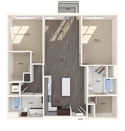 Floor plan B10