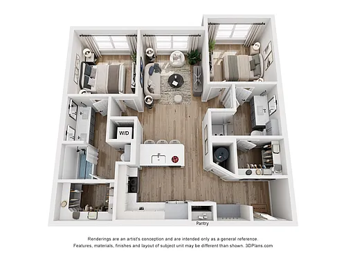 Floor plan B1