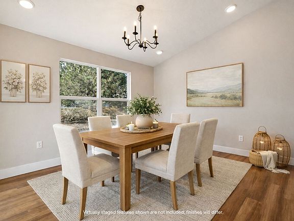 Lovely dinning room made for entertaining