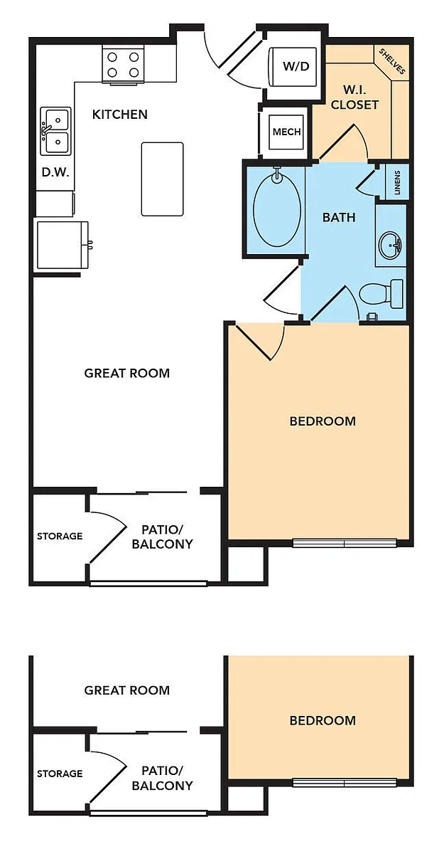 Floor plan A1a