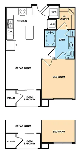 Floor plan A1a