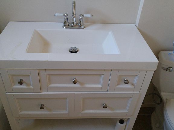 New Bathroom Vanity