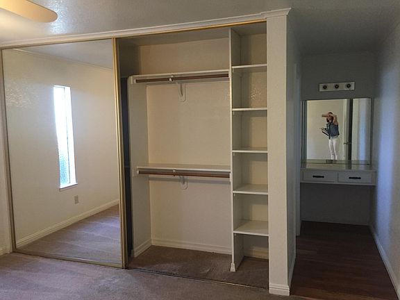 Large master bedroom closet