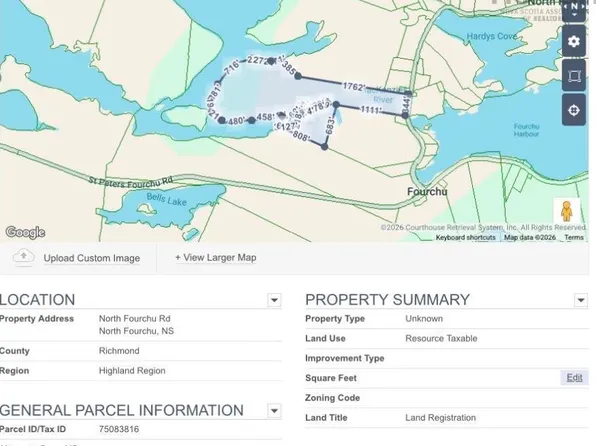 N Fourchu Rd, Cape Breton, NS B1K 2C1