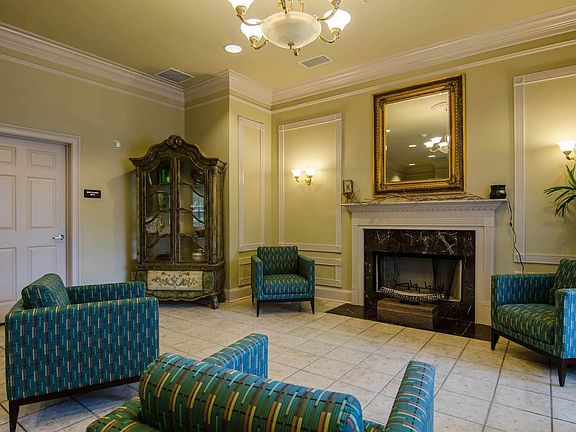 Comfy seating in the spacious clubhouse
