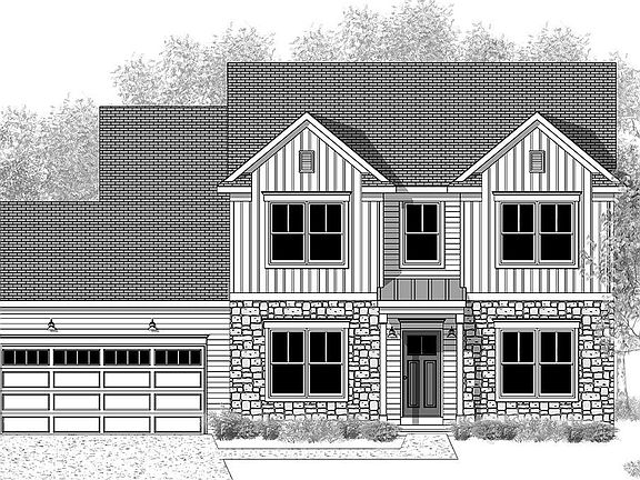 Elevation A with optional features