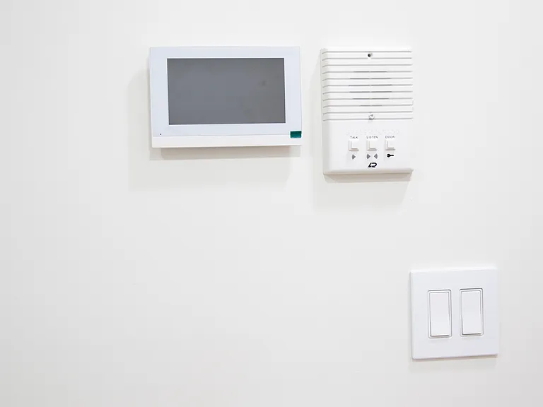 Video Intercom in Living Room