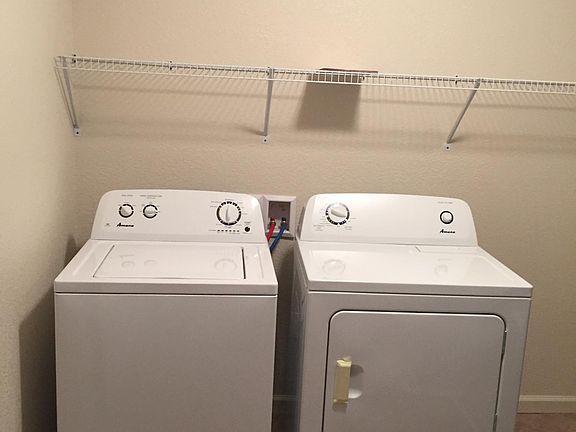 washer & dryer in Laundry room