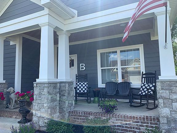 Nice deep front porch