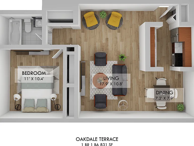 Oakdale Terrace - 525 W Oakdale Ave — Photo 20