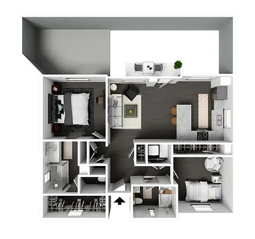 Floor plan Saguaro