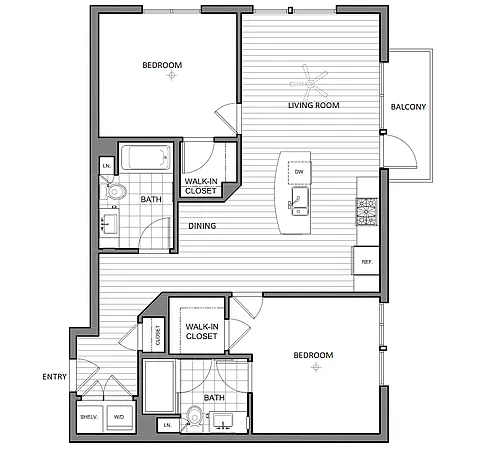 Floor plan B3