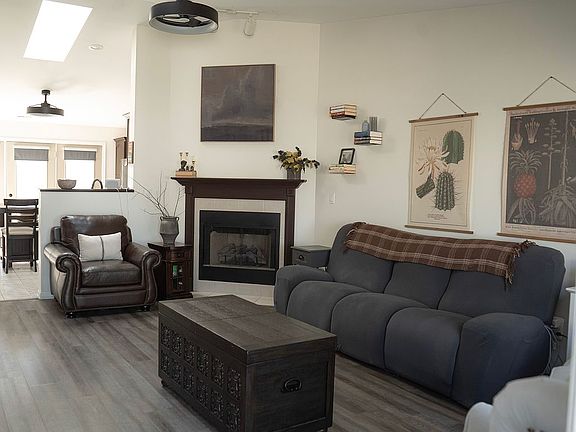Gas Fireplace on a switch