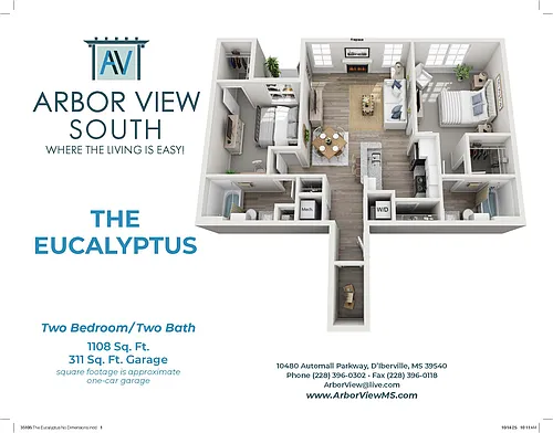 Floor plan The Eucalyptus