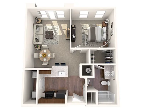 Floor plan The Broad